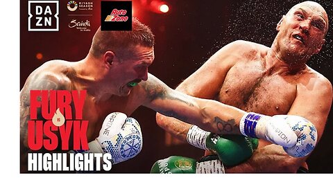 Fury vs USYk bloodied fight