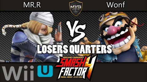 Mr. R vs. Brawl CO|Wonf - Smash Factor 4 - Losers Quarters - Smash Wii U