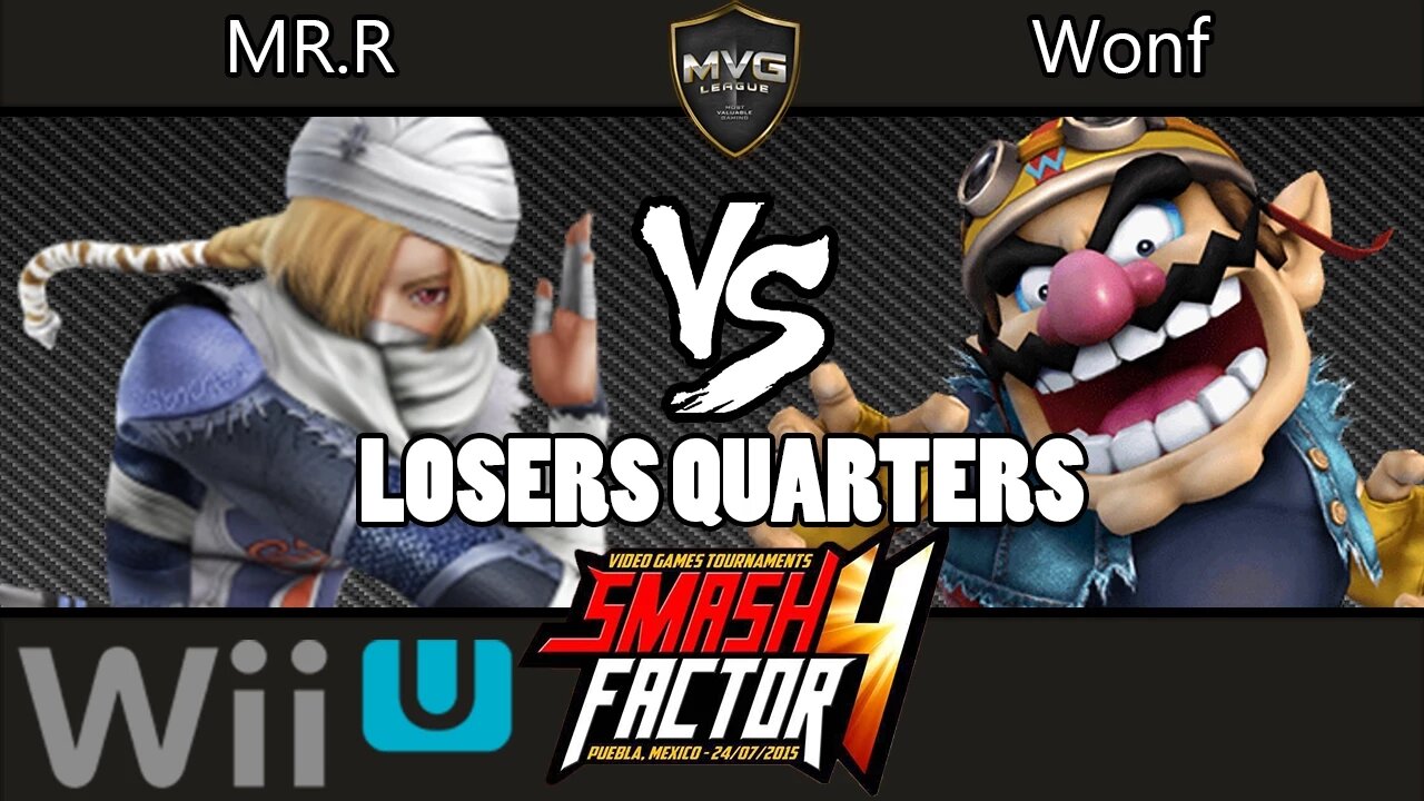 Mr. R vs. Brawl CO|Wonf - Smash Factor 4 - Losers Quarters - Smash Wii U
