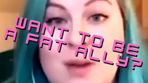 how to be a fat ally