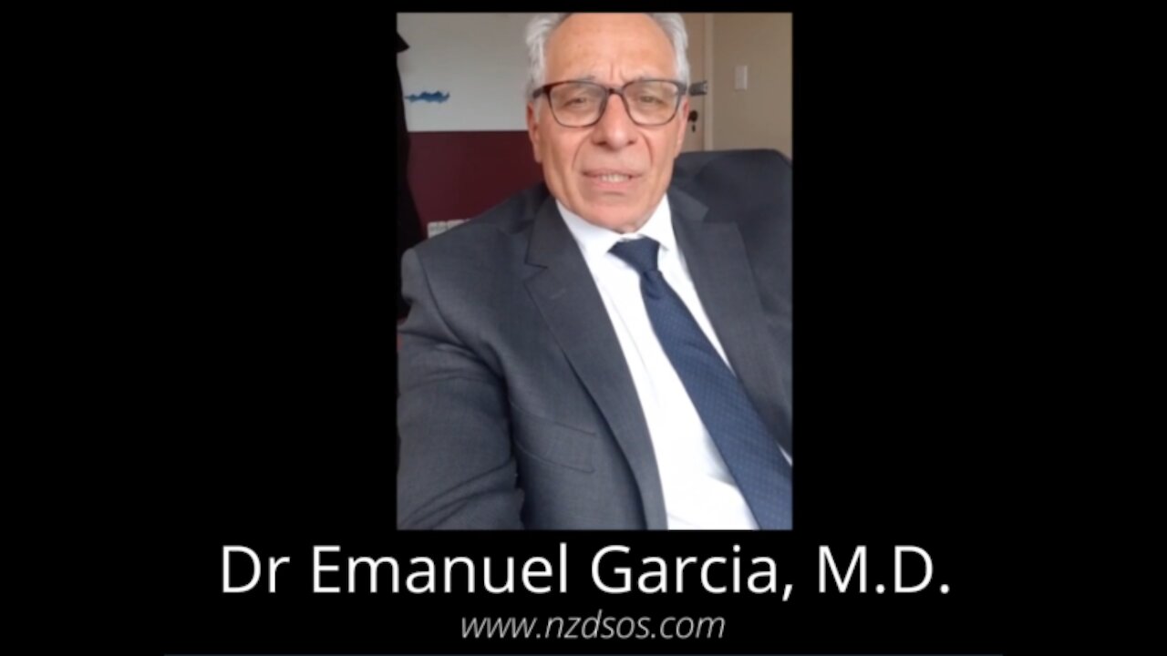 Dr.Emanuel Garcia: I will not take this experimental biological agent (COVID vaccine)