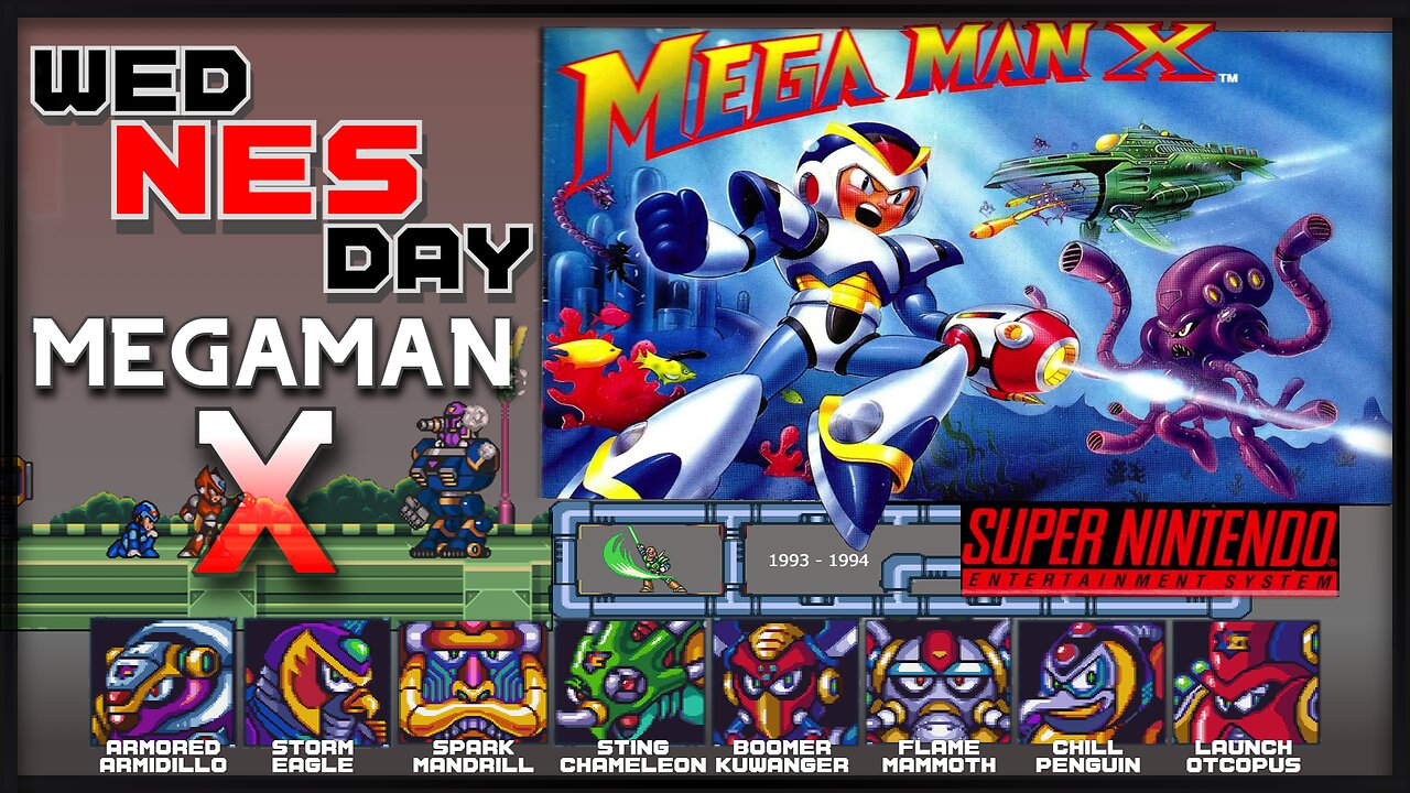 wedNESday - Mega Man X (Playthrough)