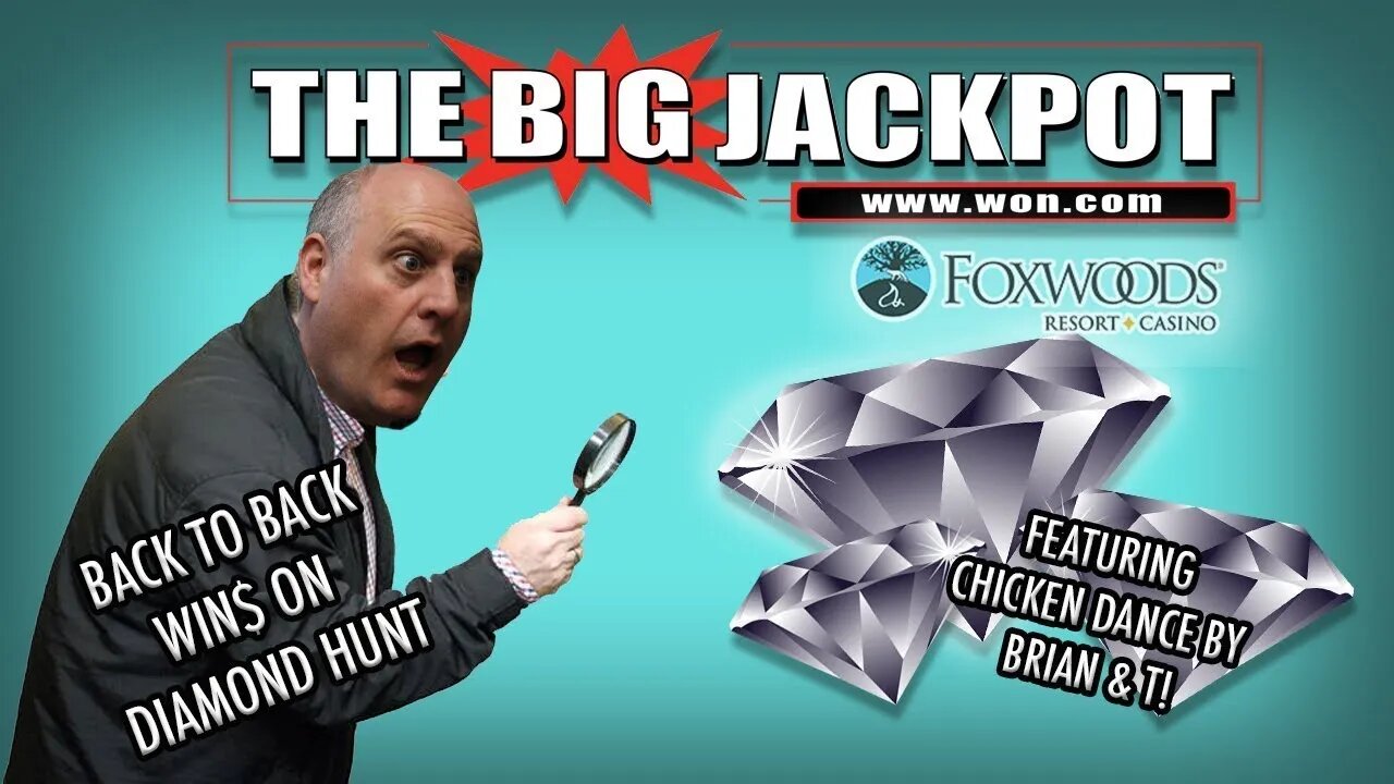 💠 Back to Back Jackpot Wins on Hight Limit Diamond Hunt 🐔 Celebratory Chicken Victory Dance!