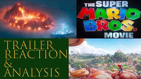 Super Mario Bros Movie Trailer Reaction & Analysis