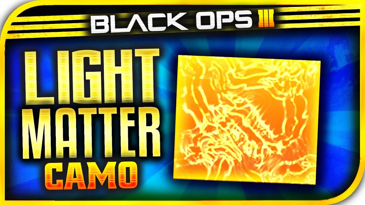 BO3: "LIGHT MATTER CAMO" COMING SOON?! DARK MATTER CAMO RE-SKIN/ BETTER THAN DARK MATTER?