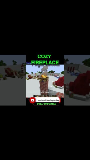 Minecraft: Cozy Fireplace