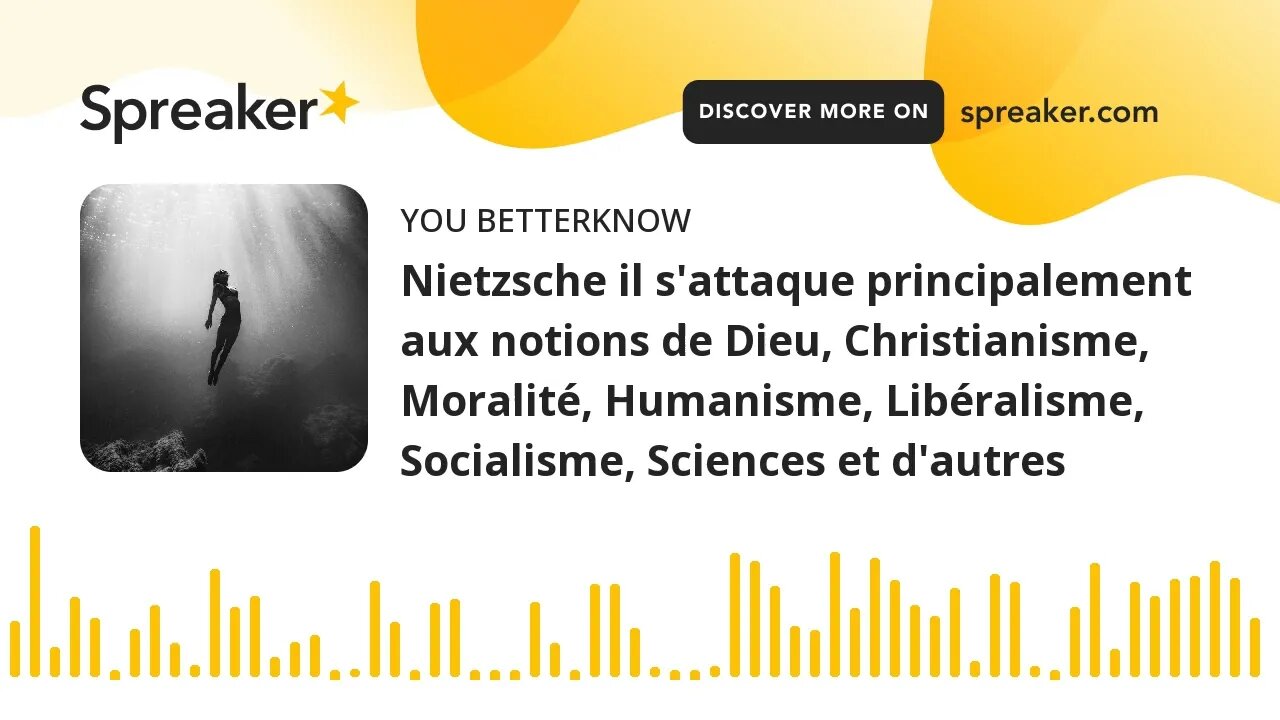 Nietzsche il s'attaque principalement aux notions de Dieu, Christianisme, Moralité, Humanisme, Libér