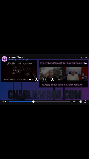 Charlie Ward : SG Anon : tunnels, missing children and wars: 22 times zones