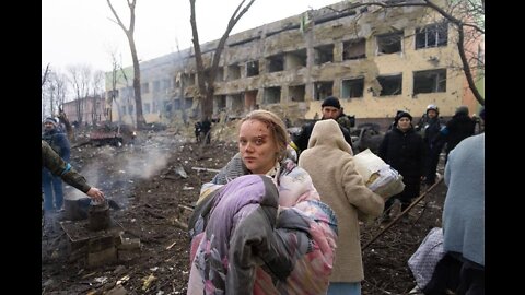 Russian missiles bombed the hospital and maternity hospital