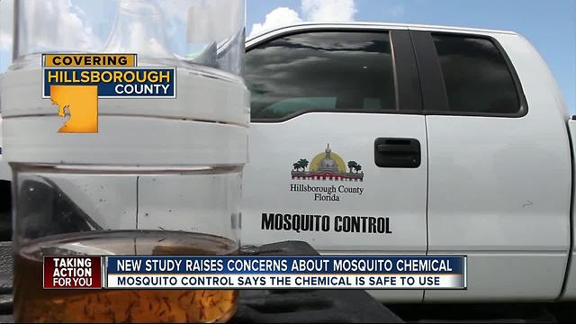 New health concerns sparked by mosquito spray