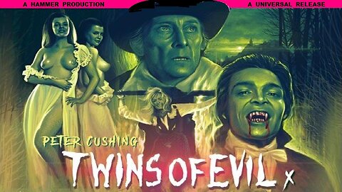 TWINS OF EVIL 1971 Third film in the Karnstein Vampire Series Trilogy FULL MOVIE HD & W/S