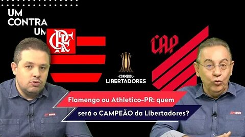 "É FATO! Vai ser UMA TRAGÉDIA se o Flamengo contra o Athletico-PR..." VEJA DEBATE antes da FINAL!