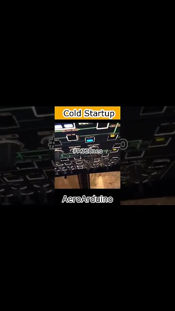 Watch How That Pilot #A320neo Cold Startup #Aviation #Fly #AeroArduino