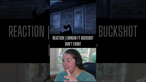 REACTION | EMINEM FT BUCKSHOT | DON’T FRONT #shorts #viral #music #reaction #eminem
