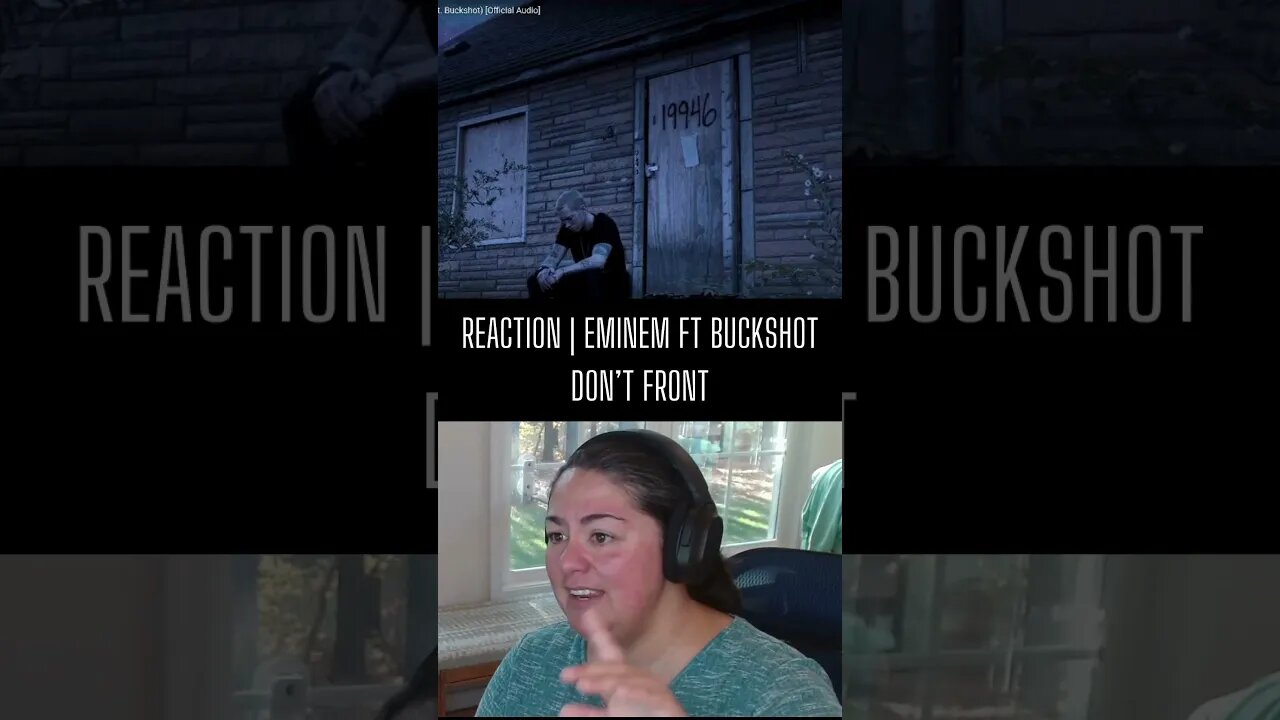 REACTION | EMINEM FT BUCKSHOT | DON’T FRONT #shorts #viral #music #reaction #eminem