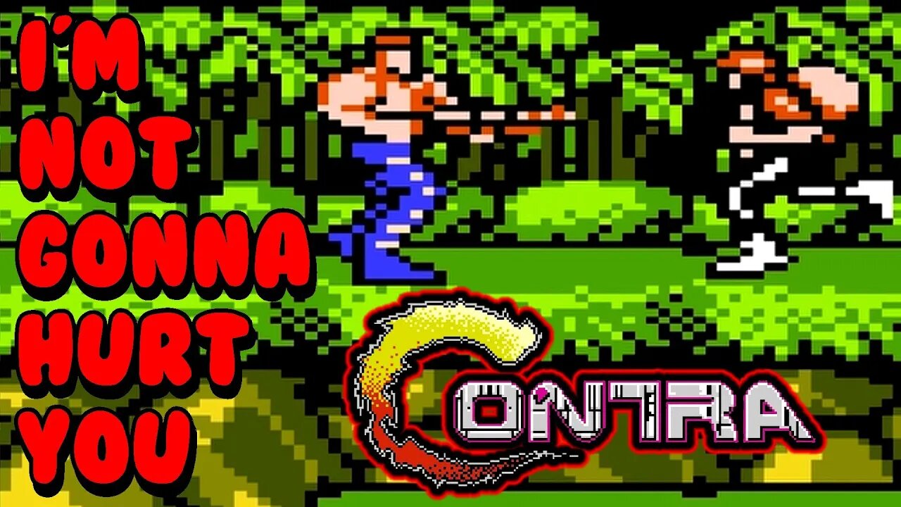 Contra gameplay Pacifist challenge #1