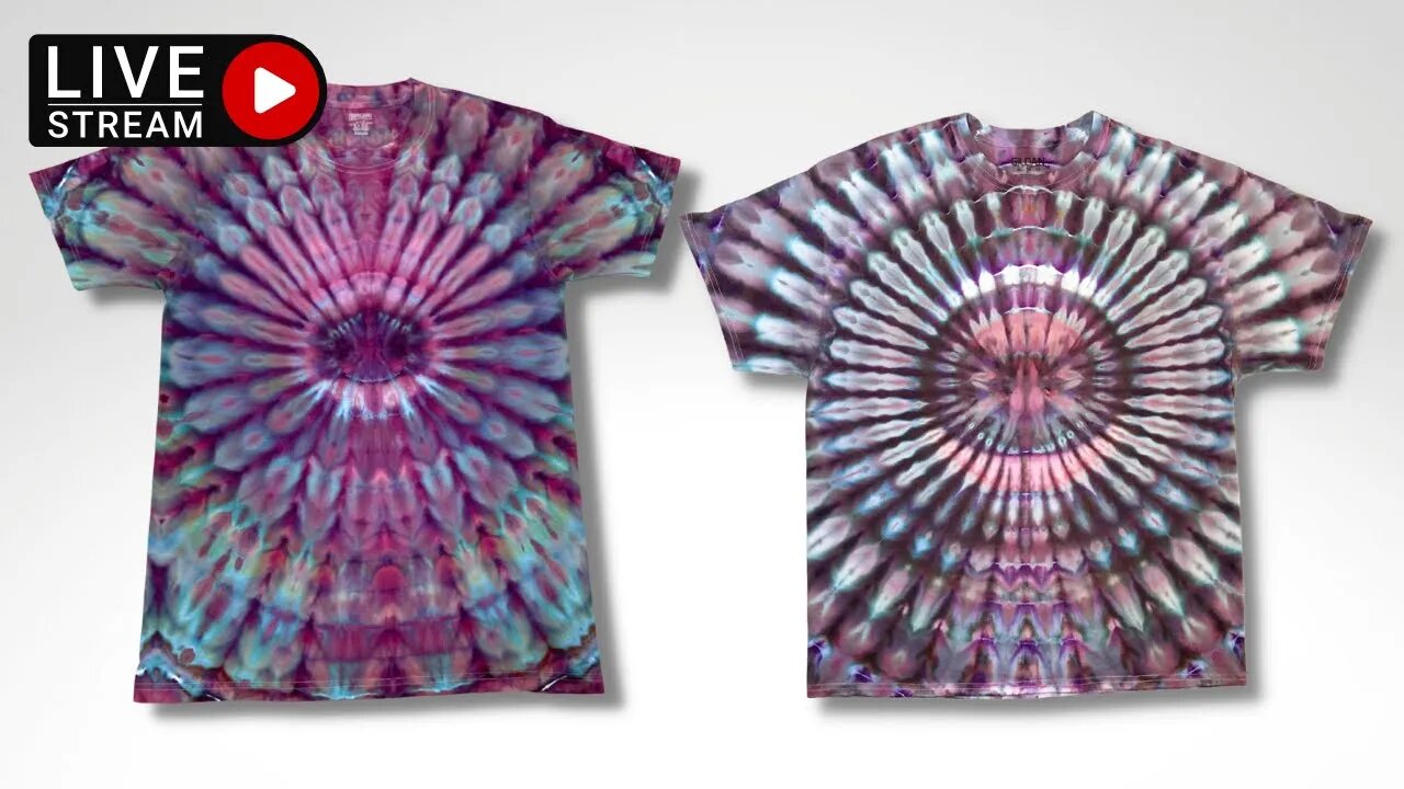 Tie-Dye Designs: Livestream Ep. 17 Center Burst Guest Host Scott Walker - Rad Dyes