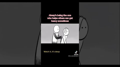Be sure and check on your strong friends every now and then.
