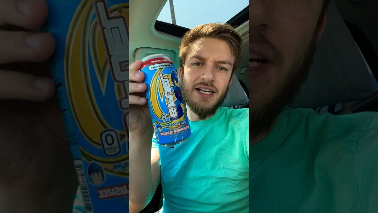 BLUE BOMBER SLUSHEE GFuel Energy Drink Review