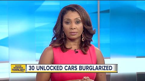 Guns stolen from unlocked vehicles in Clearwater