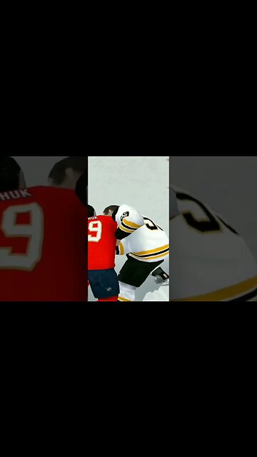 #hockeyfight #bostonbruins #floridapanthers #gameclips #nhl09