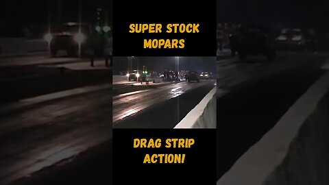 Super Stock Mopars Match Race! #shorts