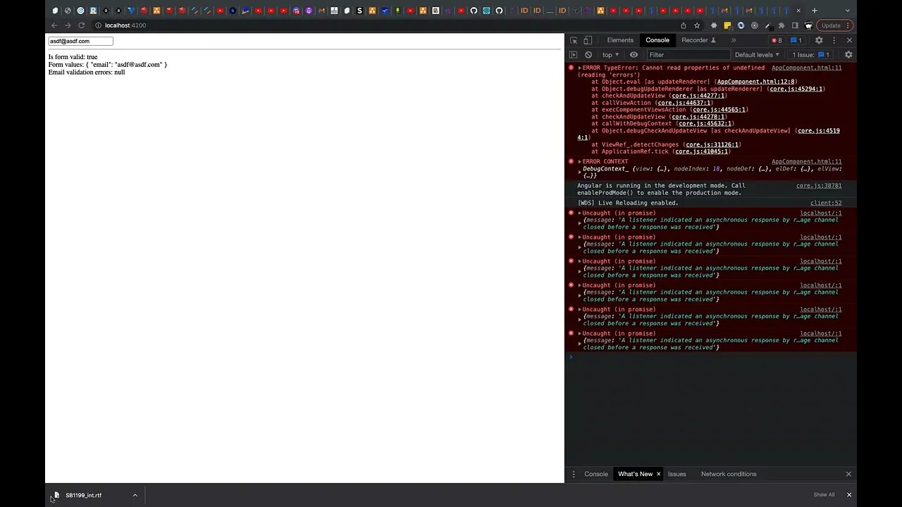Conditional Validation (250)
