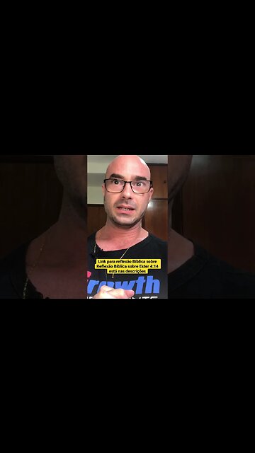 Reflexão bíblica sobre Ester 4:14 #shorts