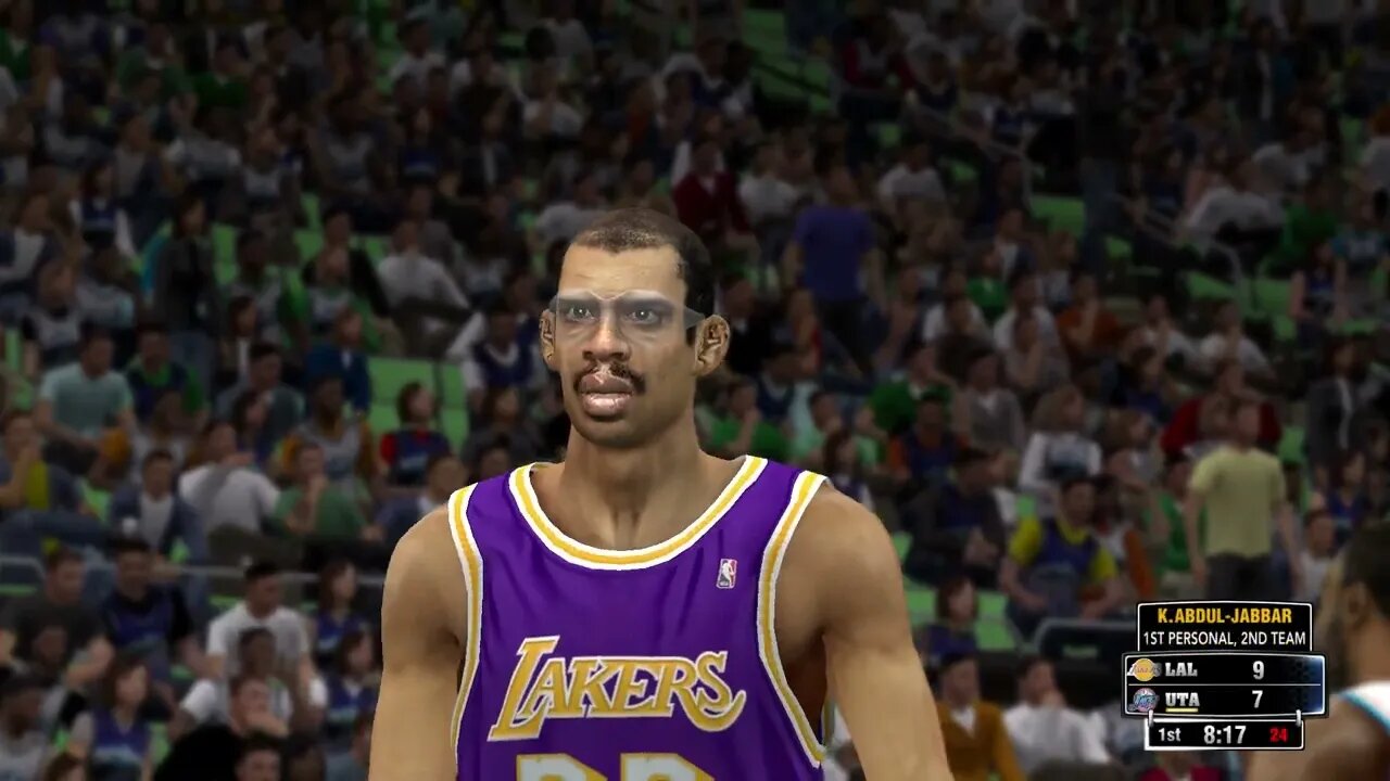 NBA Simulations: The 1987 LA Lakers vs The 1998 Utah Jazz @ The Delta Center