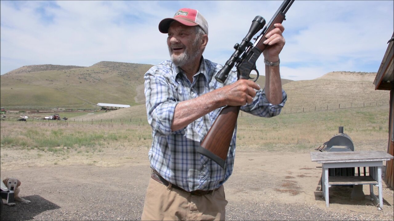 Shooting a Henry .357 Mag with a good ol' Veteran by Wapp Howdy