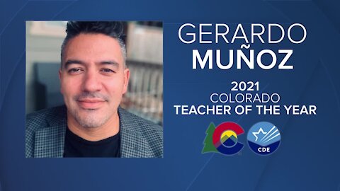 Teacher Gerardo Muñoz named 2021 Colorado Teacher of the Year