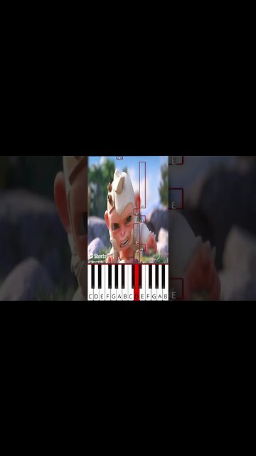 Chinese Monkey Lore 7 (Age of Apes) - Octave Piano Tutorial