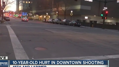 Child among 2 shot New Year's Day in downtown Denver