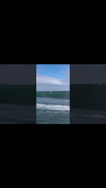 GHOSTRODE HIS SURFBOARD INTO WAVE OF ITS LIFE!