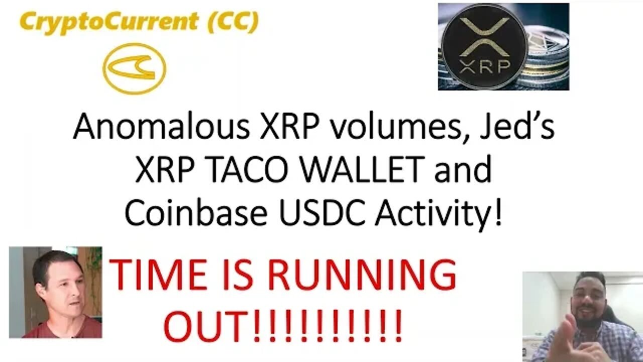 Jed's TacoStand, XRP Anomalous Volume Spike, Coinbase Pro Updates. Big XRP moves happening!