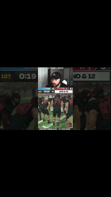 NCAA Football 14- Connor having a rough day at the office!!!