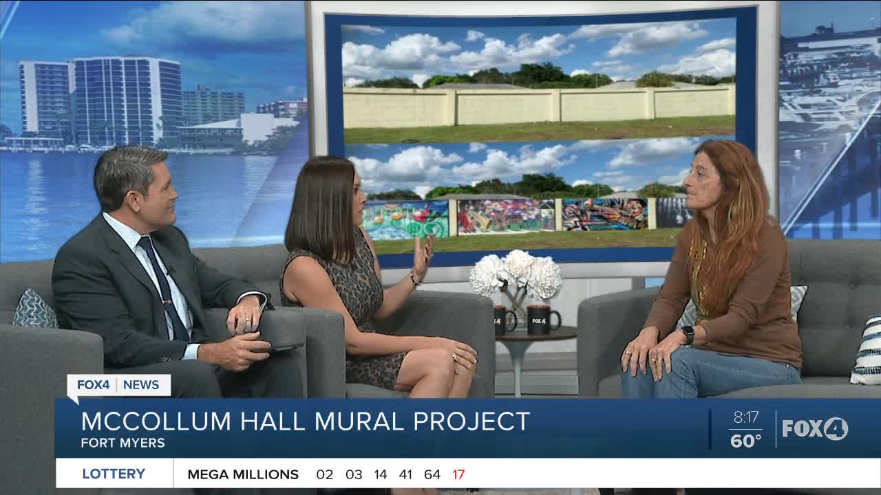 McCollum Hall mural project