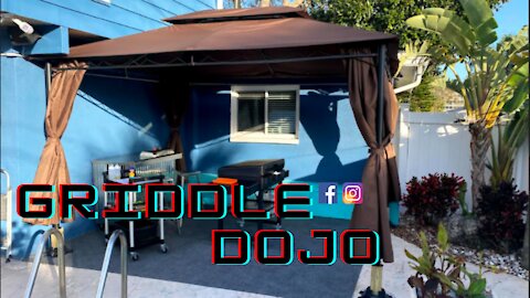 DIY - Grill Gazebo (Griddle Dojo) | Griddle Food Network