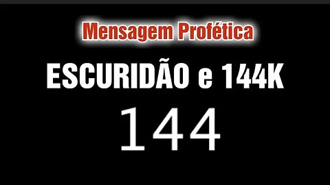 ESCURIDÃO CHEGANDO. PRIMÍCIAS SERÃO TRANSFORMADAS🔺️#144 #jesus #profecia #apocalipse