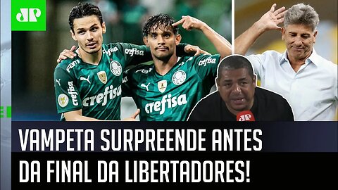 "O Palmeiras SÓ VAI TER CHANCE contra o Flamengo se..." Vampeta SURPREENDE!