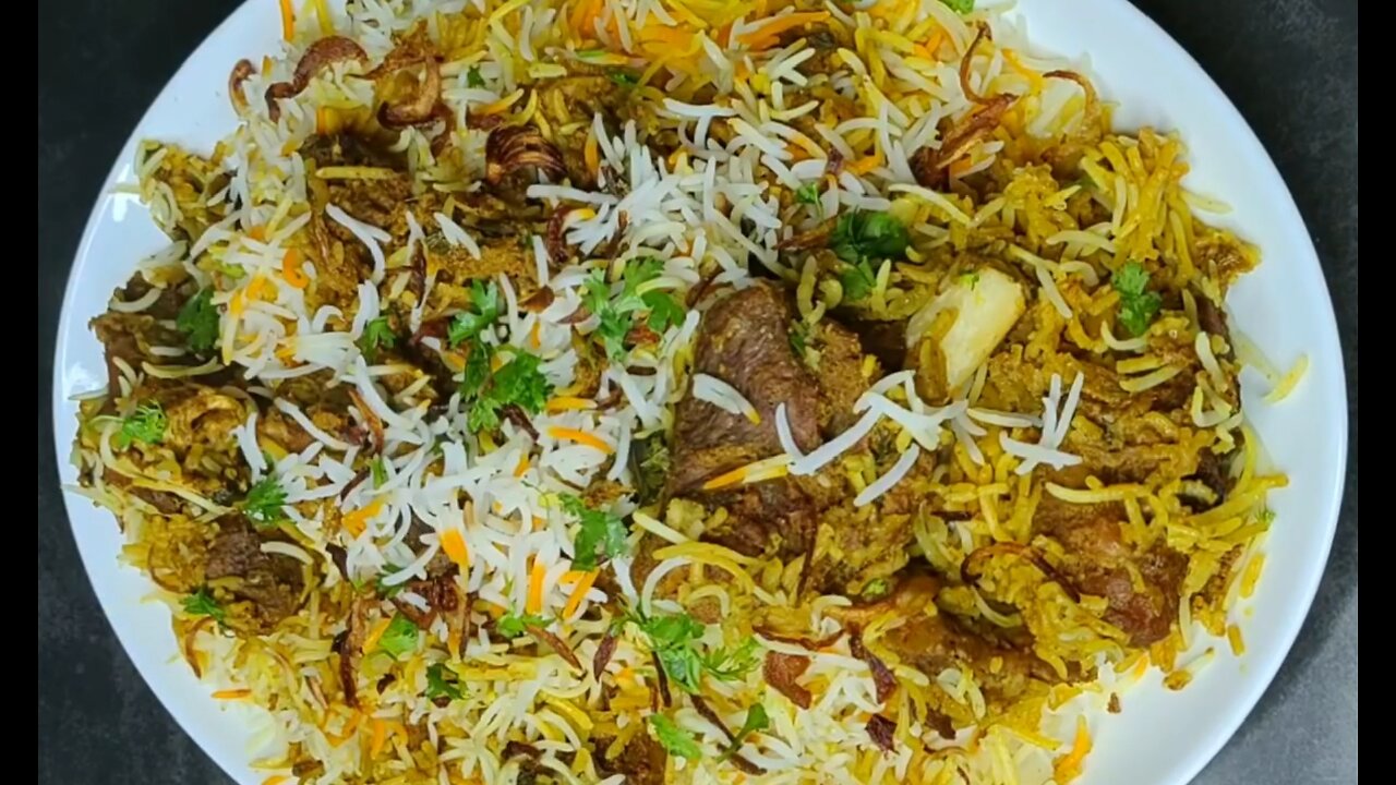 Mutton biryani