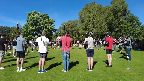 Worlds 2022 - Field Marshal Montgomery Pipe Band - Medley at Kelvingrove