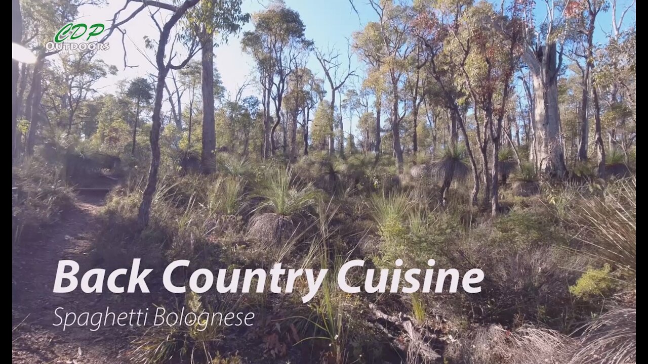 Back Country Cuisine Spaghetti Bolognese