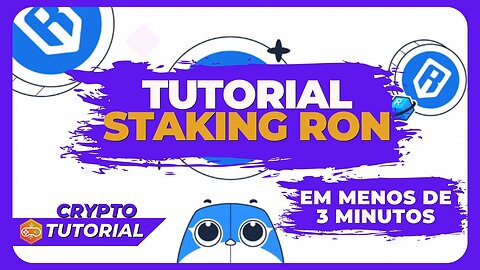 RONIN: STAKING DO TOKEN RON [TUTORIAL]