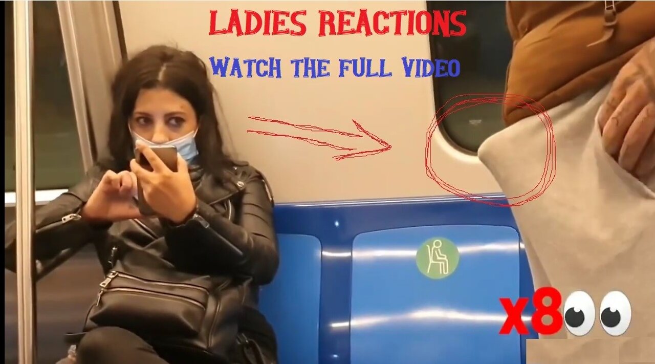 Ladies Reactions | Subway Prank Video