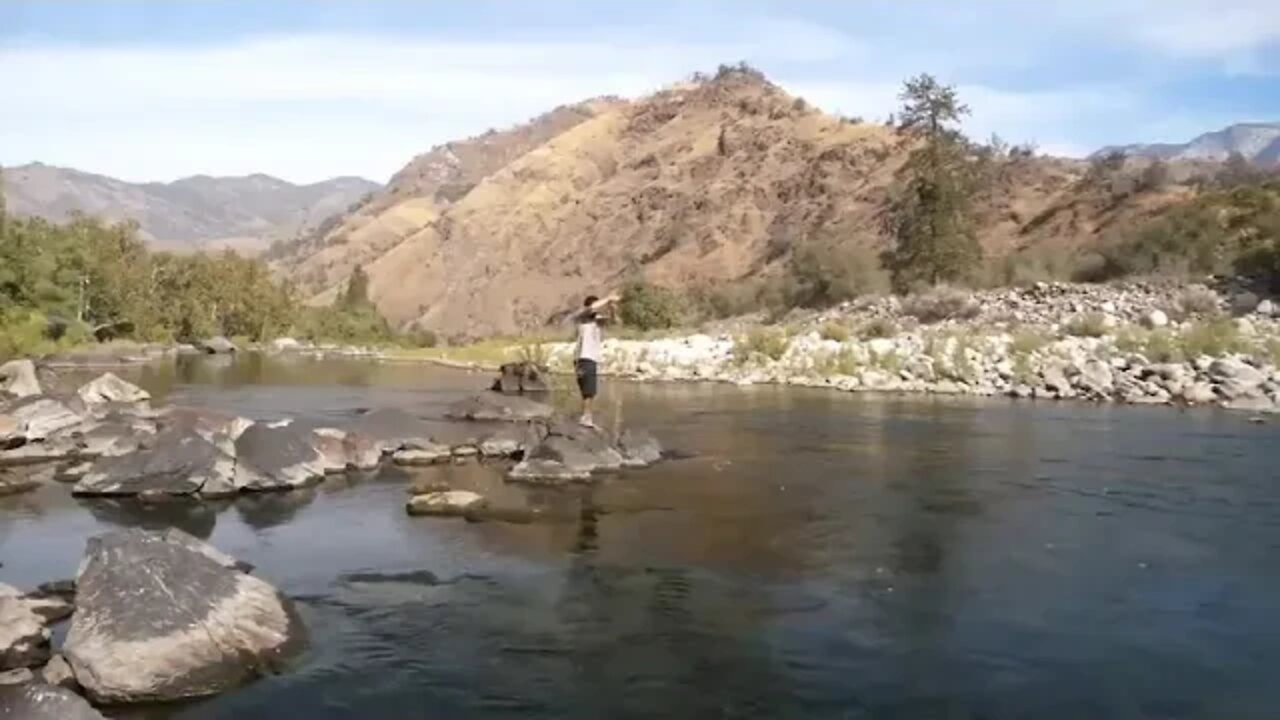 WILD TROUT and Cajun Crawfish Boil, ALONE in REMOTE WILDERNESS 7