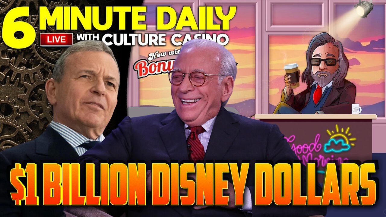 Nelson Peltz Takes $1 Billion Out of Disney - 6 Minute Daily - May 30th