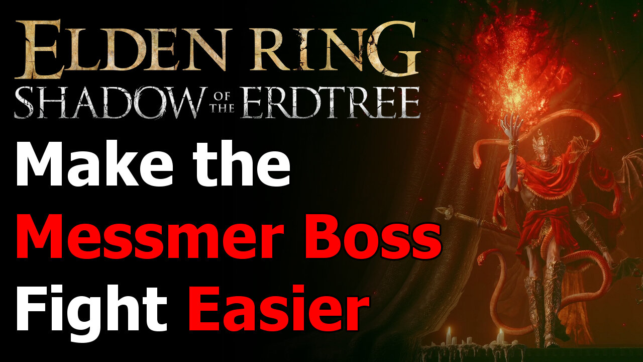 Shadow of the Erdtree Easier Messmer Boss Fight Guide - Summon Hornsent to Help