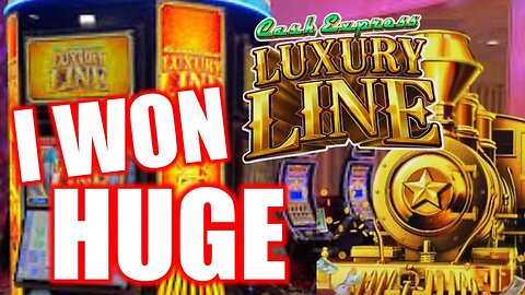 Huge Buffalo Jackpot Line Hit! 📀 Cash Express Luxury Line Max Bet Handpay