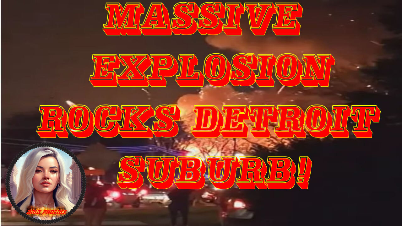 MASSIVE EXPLOSION KILLS ONE MAN WITH FLYING DEBRIS IN DETROIT SUBURB.